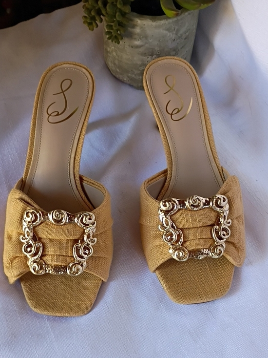 Sam Edelman Shoes - Sam Edelman Women's  Open-Toe  Heel Slide  Sandals Size 7.5
